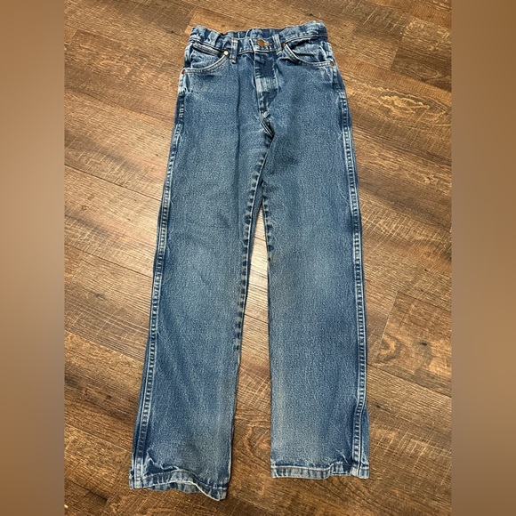 Kids Youth 14 Slim Wrangler Western Jeans - Picture 1 of 8